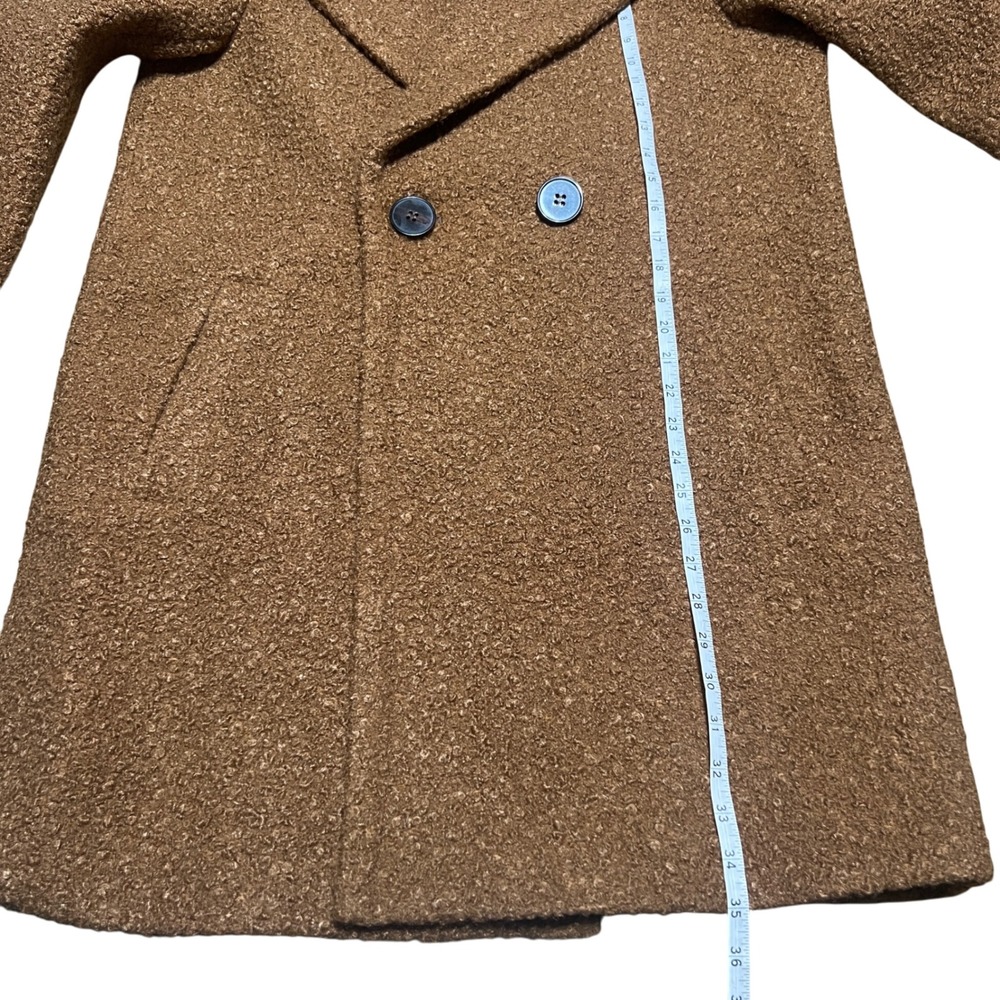 NVLT Cozy Teddy Sherpa Fleece Double Breasted Coat Women's M/M Warm Winter‎ - Picture 5 of 8